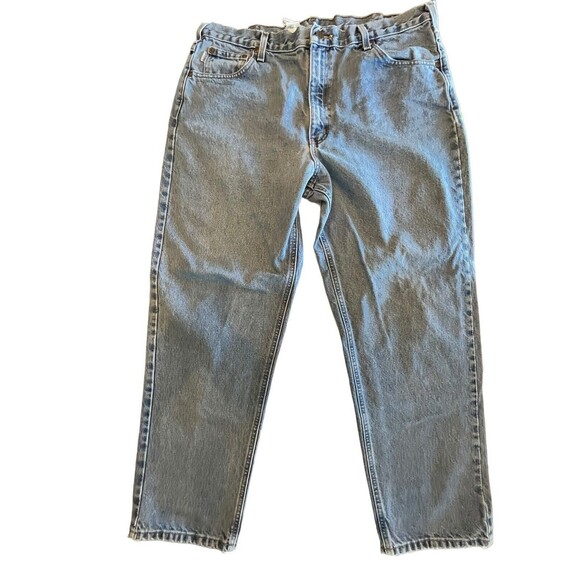 Carhartt Relaxed Fit Mens Blue Denim Jeans Pants Sz 40x30 B17-DST - Picture 1 of 7